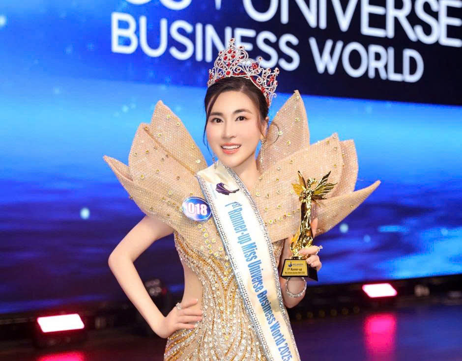 Doanh nhân Vân Trang – hành trình chạm tới ngôi vị Á hậu 1 Miss Universe Business World 2025