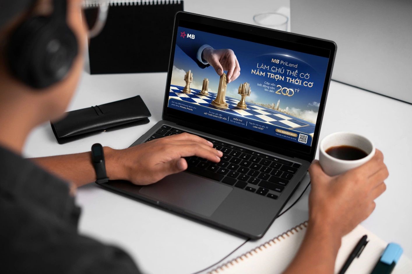 Gói vay MB PriLand dành riêng cho nhóm khách hàng vay mua bất động sản hạng sang và siêu sang. Ảnh: MB
