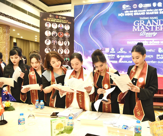 Hoa hậu doanh nhân Bạc Kim Oanh được bổ nhiệm vị trí ban giám khảo cuộc thi liên hiệp Hội nghị Grand Master Beauty 2023
